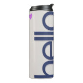 hallo thermosbeker (Gedraaid links)