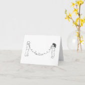 hallo Tin Kan Wenskaart telefoon Kaart (Gele Bloem)