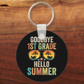 Hallo Tot ziens 1e klas Sleutelhanger (Voorkant)