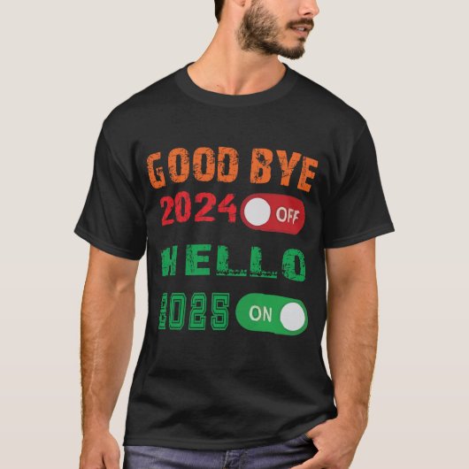 Hallo Tot ziens 2024, T-shirt (Voorkant)