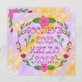 HALLO TOT ZIENS 20XX (Voorkant / Achterkant)