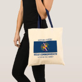 Hallo Tot ziens Europa Tote Bag (Voorkant (product))