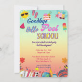 Hallo Tot ziens Pool Kaart (Voorkant)