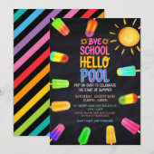 Hallo Tot ziens school Kaart (Voorkant / Achterkant)