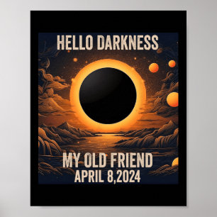 Hallo Totale zonsverduistering Poster