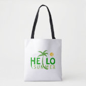 hallo tote bag (Voorkant)
