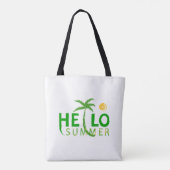 hallo tote bag (Achterkant)