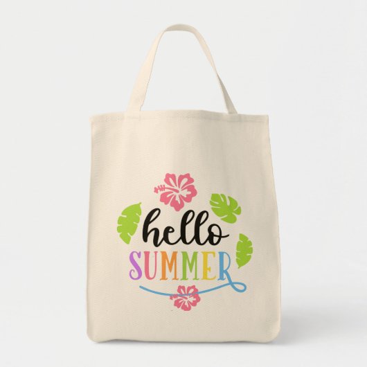hallo tote bag (Voorkant)