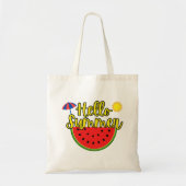 hallo tote bag (Voorkant)