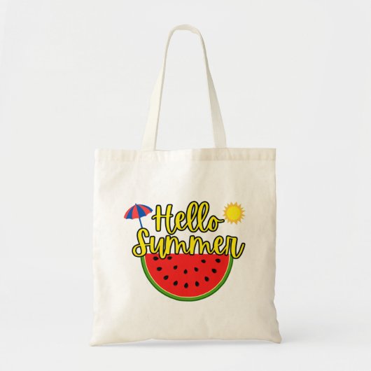 hallo tote bag (Voorkant)