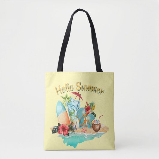 hallo tote bag (Voorkant)