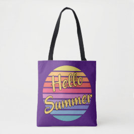 hallo tote bag