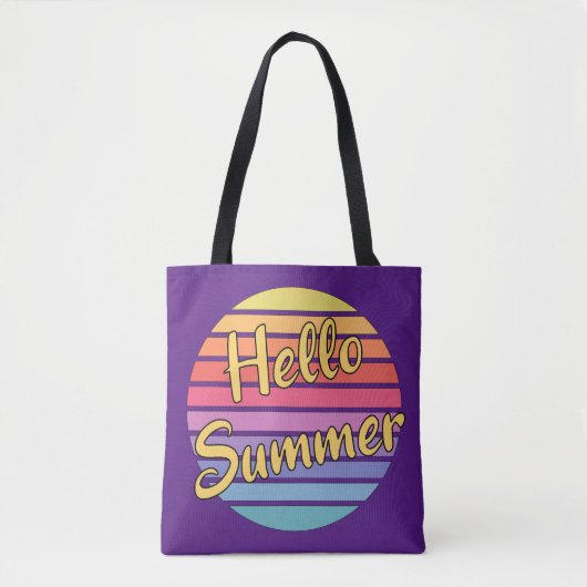 hallo tote bag (Voorkant)