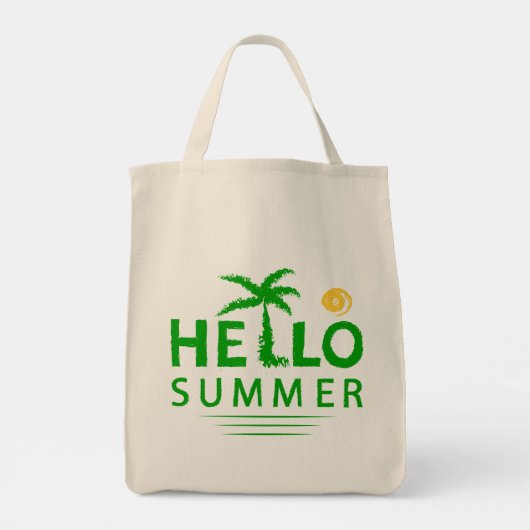 hallo tote bag (Achterkant)