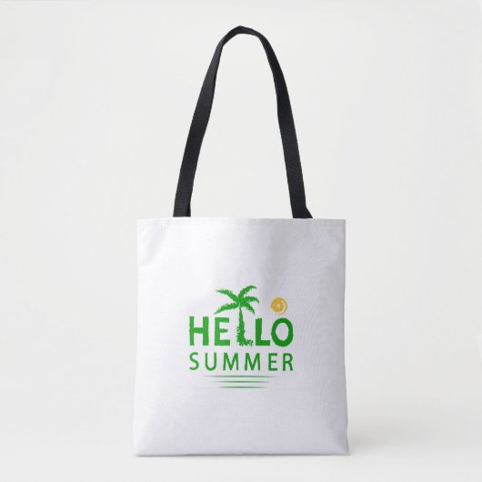 hallo tote bag (Voorkant)