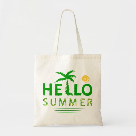 hallo tote bag (Voorkant)