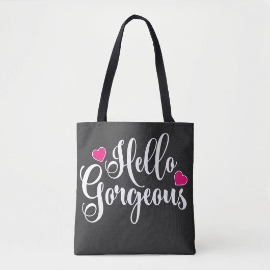 hallo tote bag (Voorkant)
