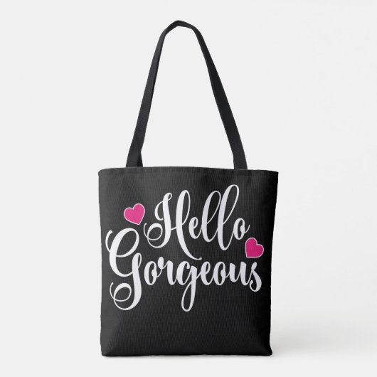 hallo tote bag (Achterkant)