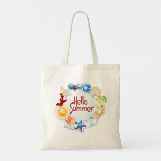 hallo tote bag (Achterkant)