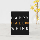 Hallo Trendy Halloween Happy Kaart (Gele Bloem)
