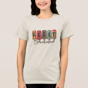 hallo Tri-Blend shirt