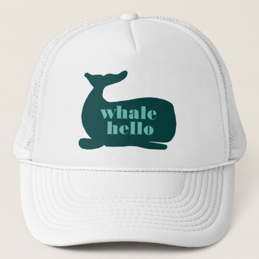 Hallo Trucker Hat Trucker Pet (Voorkant)