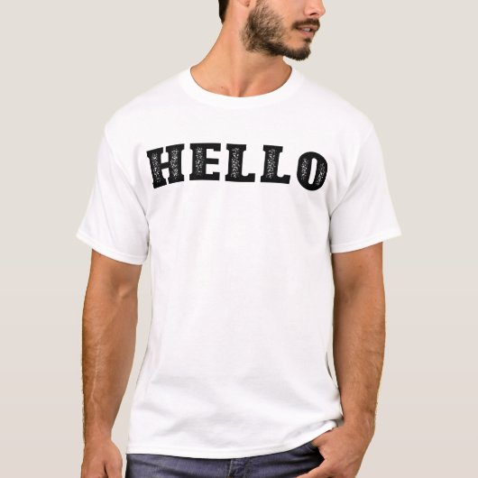 Hallo Tshirt | (Voorkant)