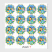 hallo tweede graad! Cute Mermaid Sticker (Vel)