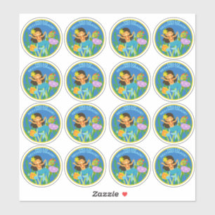hallo tweede graad! Cute Mermaid Sticker