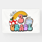 hallo tweede graad spandoek (Horizontaal)