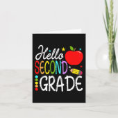 hallo Tweede graad Team 2e graad Terug naar School Kaart (Voorkant)