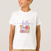 Hallo Tweede Klas T-shirt (Voorkant)