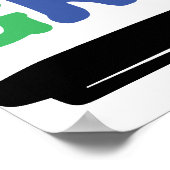 Hallo Tweede klas Terug naar School Poster (Hoek)