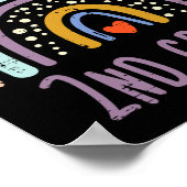 hallo tweede klas tweede eerste schooldag T Poster (Hoek)