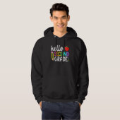 hallo tweede rang van het team hoodie (Voorkant volledig)
