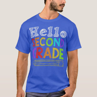 hallo tweede rang van het team t-shirt