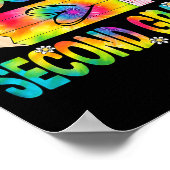 Hallo Tweedegraads potlood Dye Terug naar school 2 Poster (Hoek)