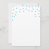 hallo Twins boy Baby shower Kaart (Achterkant)