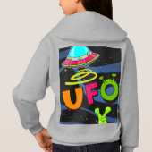 hallo ufo in de ruimte zeg (Achterkant)