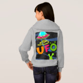 hallo ufo in de ruimte zeg (Achterkant volledig)