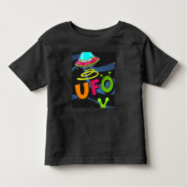 hallo ufo in de ruimte zeg kinder shirts