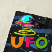 hallo ufo in de ruimte zeg strandlaken (In situ)