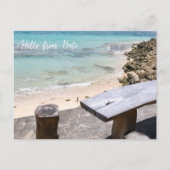 hallo uit bali feestdagenkaart (Voorkant)