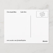 hallo uit CLEVELAND briefkaart (Achterkant)