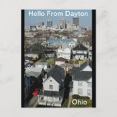 hallo uit Dayton, Briefkaart Ohio (Voorkant)