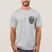 Hallo Uit de broekzak - Schattige Cat T-shirt (Voorkant)