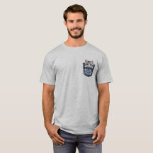Hallo Uit de broekzak - Schattige Cat T-shirt