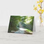 Hallo Uit de hemel... Kaart (Gele Bloem)