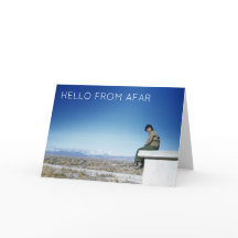 Hallo Uit de verte vriendschap