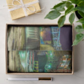 hallo uit Greenville, South Carolina Reedy River Tissuepapier (Geschenk)